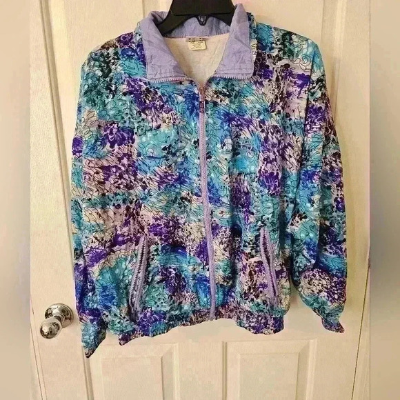 Sergio Tacchini Vintage Jacket Size 8 - Picture 1 of 5